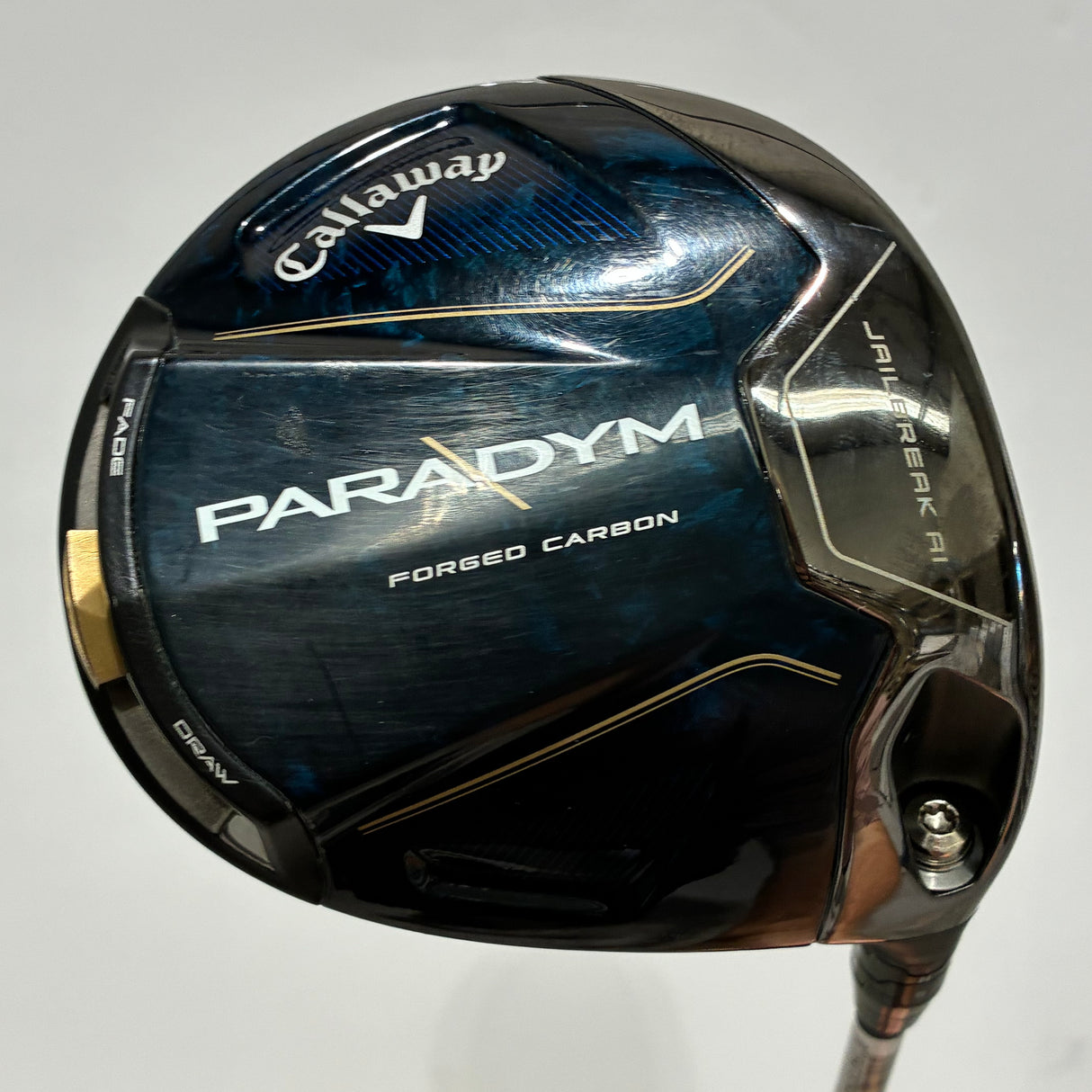 Callaway Paradym 9.0* Driver Stiff Flex Headcover Included