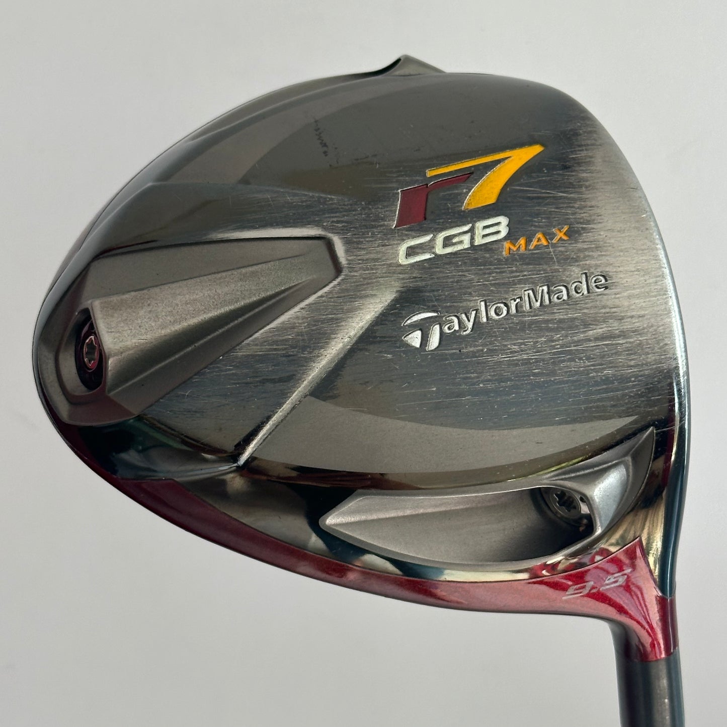 TaylorMade R7 CGB Max 9.5* Driver Stiff Flex Headcover Included