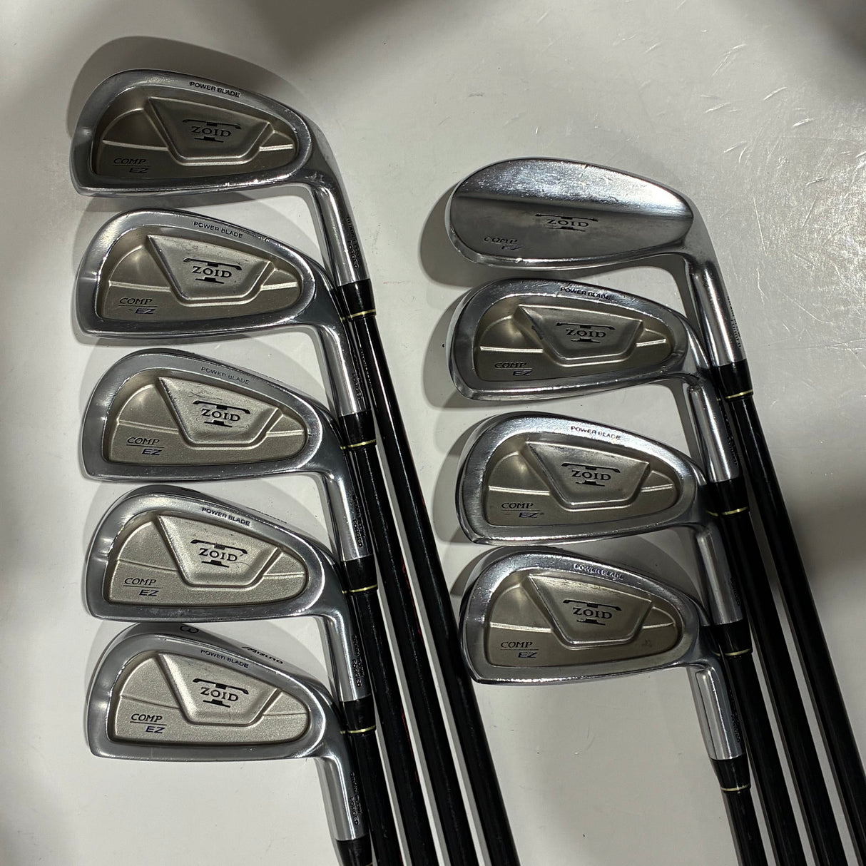 Mizuno T-Zoid Comp EZ Iron Set 3-P+F Regular Flex