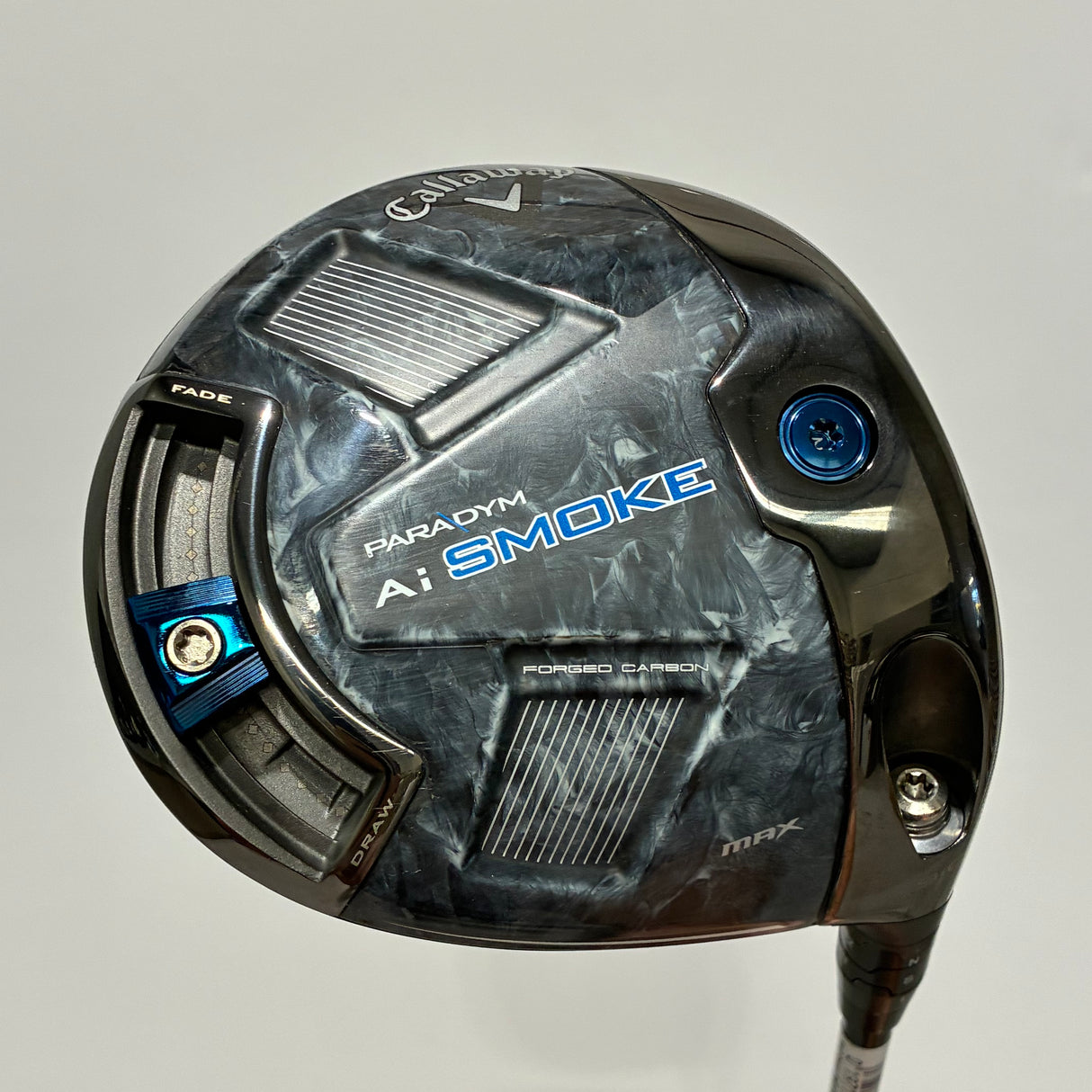 Callaway Paradym Ai Smoke Max 9.0* Driver Stiff Flex Headcover Included