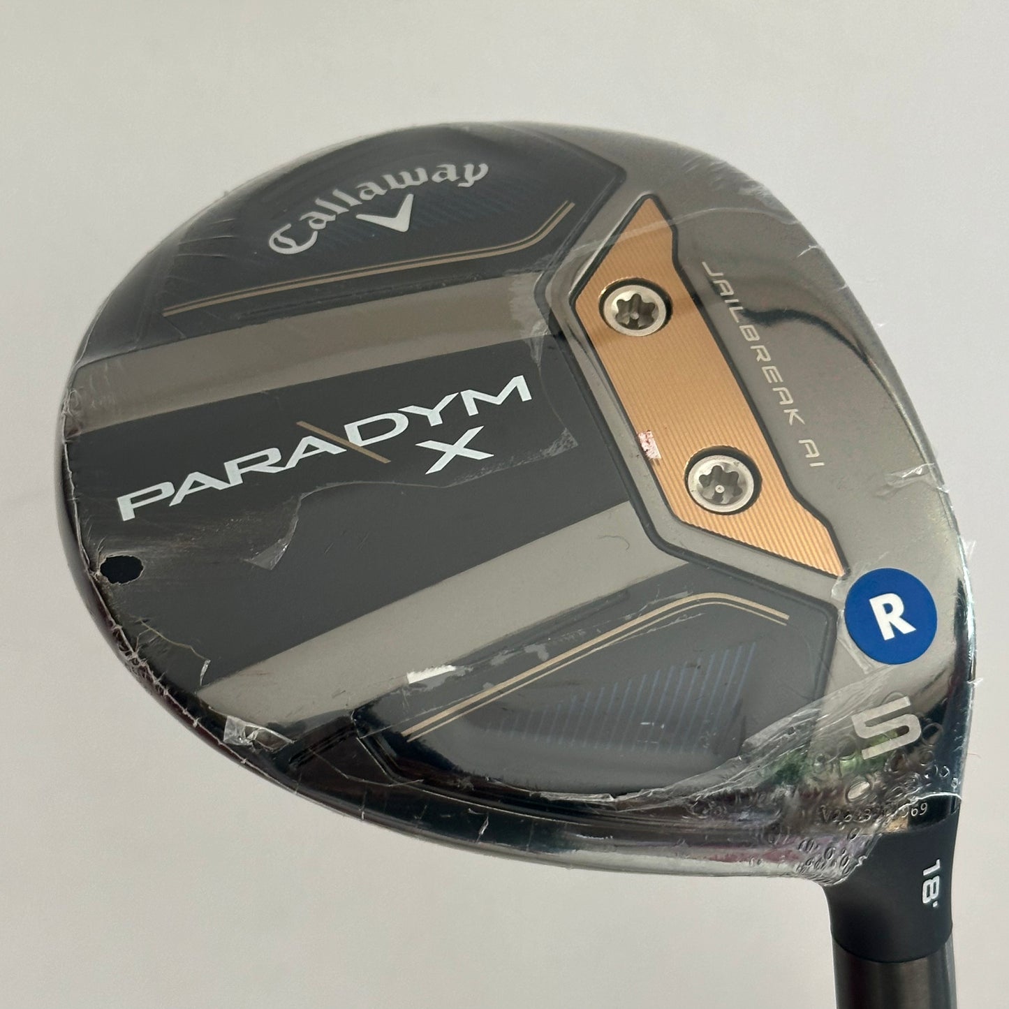 Brand New Callaway Paradym X 5 Wood Regular Flex Headcover Included