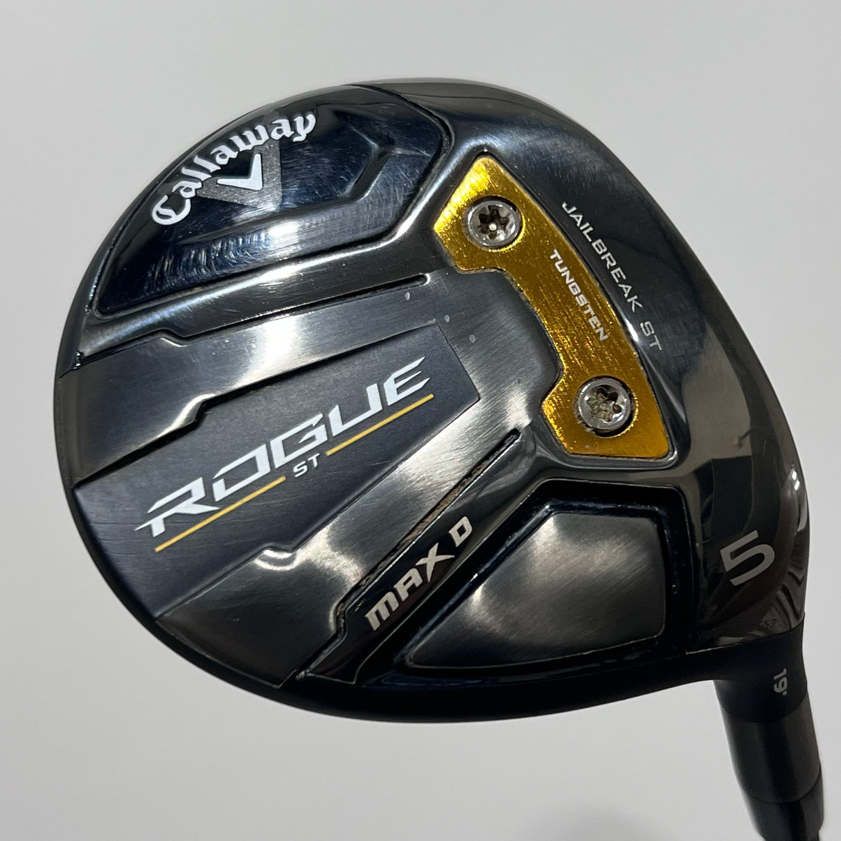 Callaway Rogue ST Max D 5 Wood Stiff Regular Flex Headcover Included