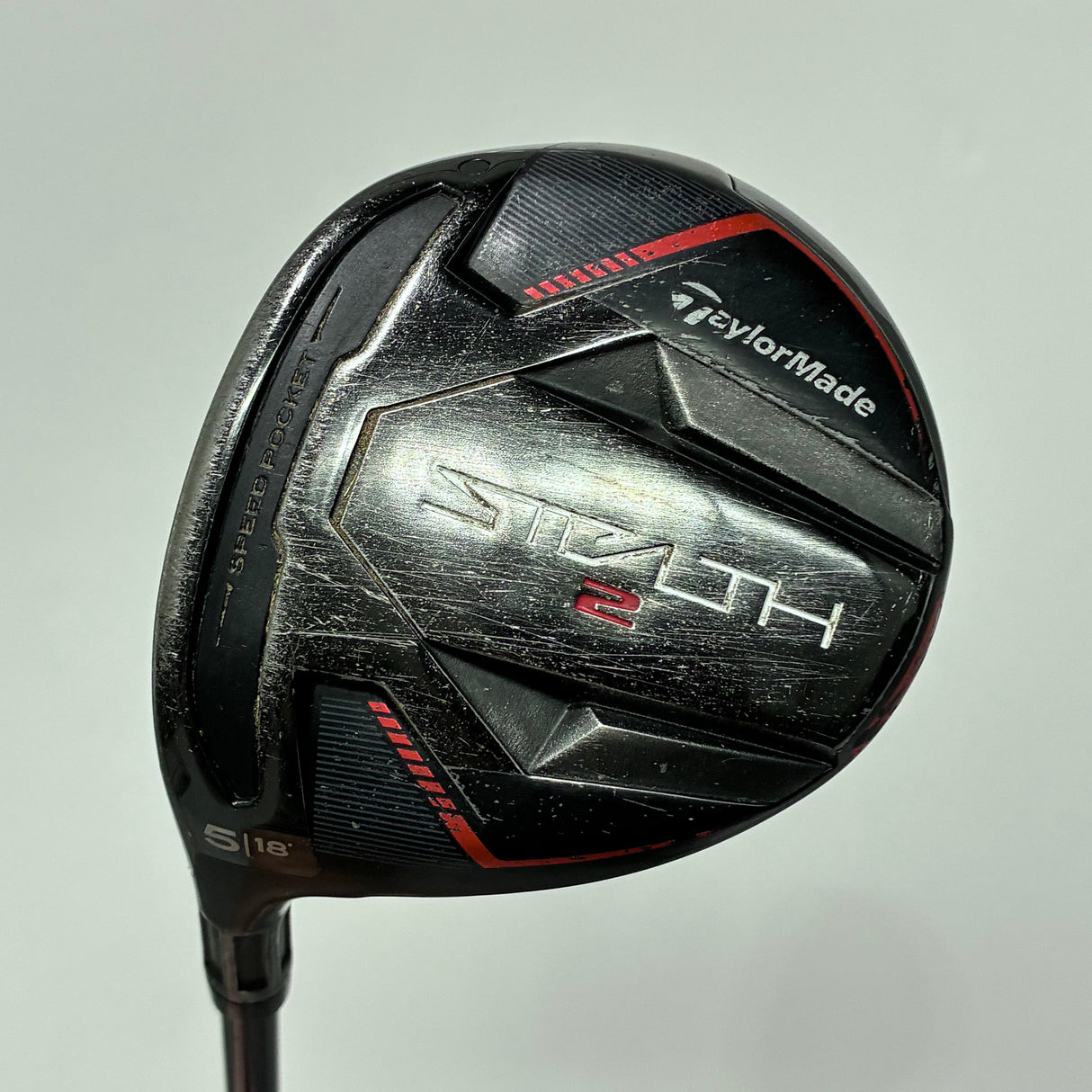 Left Hand TaylorMade Stealth 2 5 Wood Stiff Flex Headcover Included
