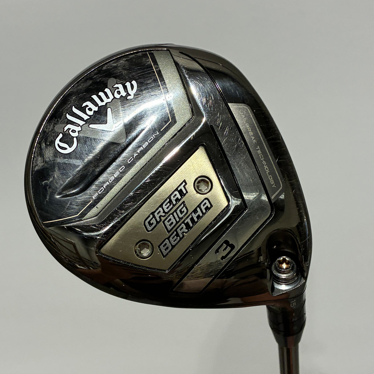 Callaway Great Big Bertha (2023) 3 Wood Stiff Flex Headcover Included