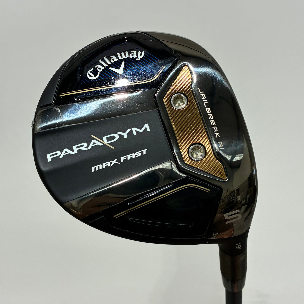 Callaway Paradym Max Fast 5 Wood Stiff Flex Headcover Included