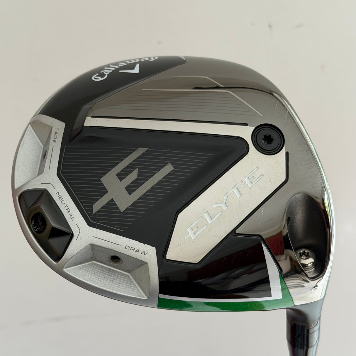 Callaway Elyte 10.5* Driver Stiff Flex Headcover Included