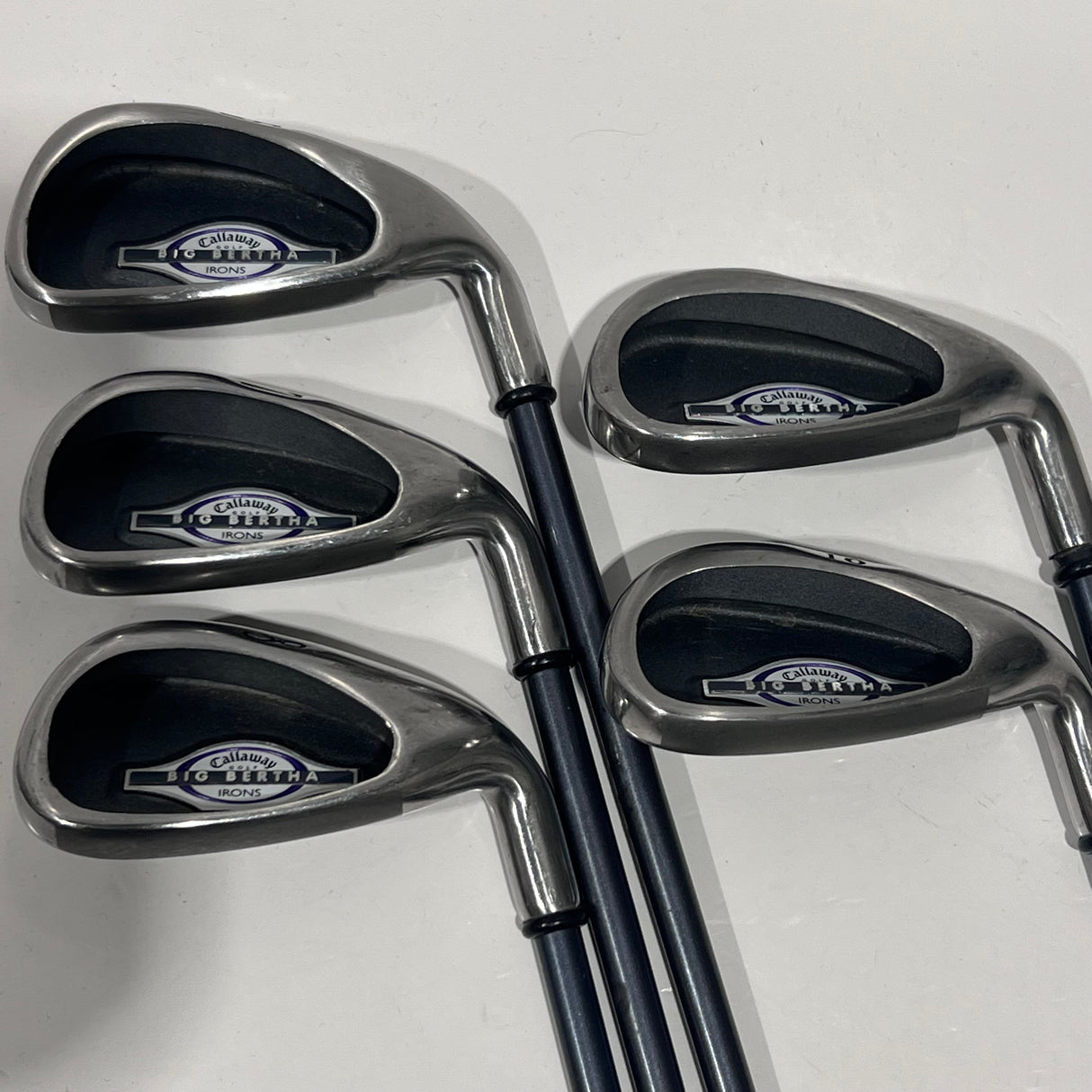 Ladies Callaway Big Bertha Iron Set 5-10 Ladies Flex *Missing 6 Iron