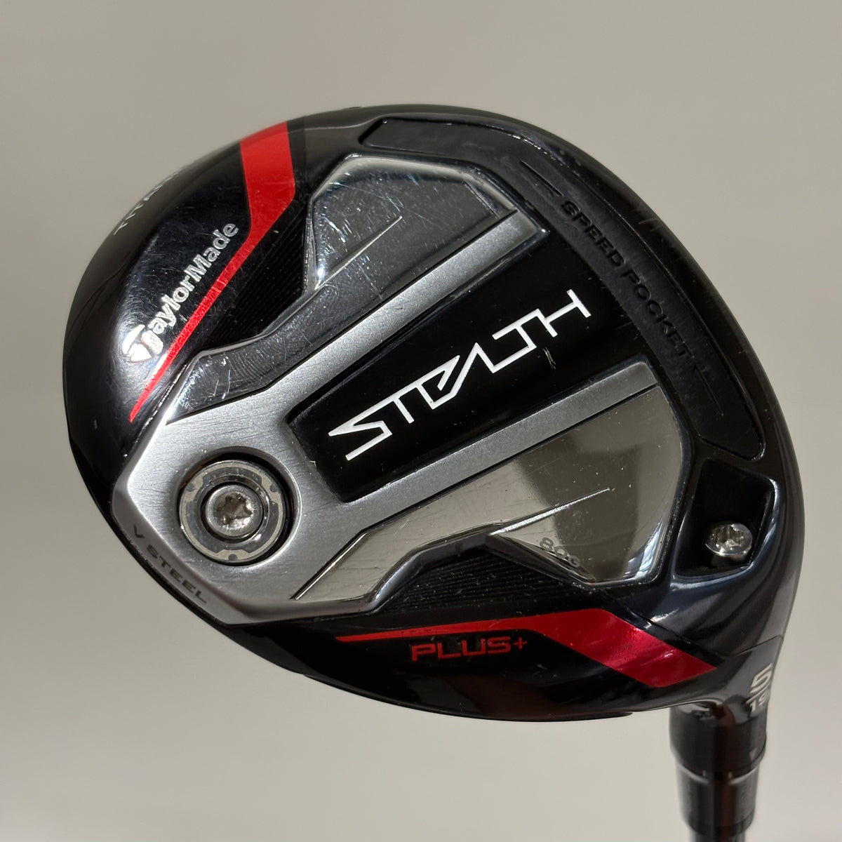 TaylorMade STEALTH PLUS FW 5 19度 ヘッドのみ TaylorMade Stealth Plus+ 5 Wood Regular Flex Headcover Included