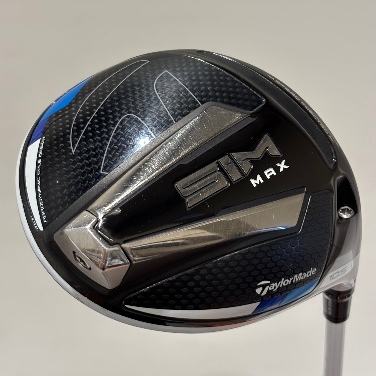 TaylorMade SIM Max 10.5* Driver Regular Flex Headcover Included