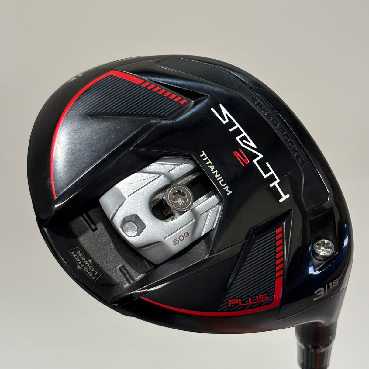 TaylorMade Stealth 2 Plus 3 Wood Stiff Flex