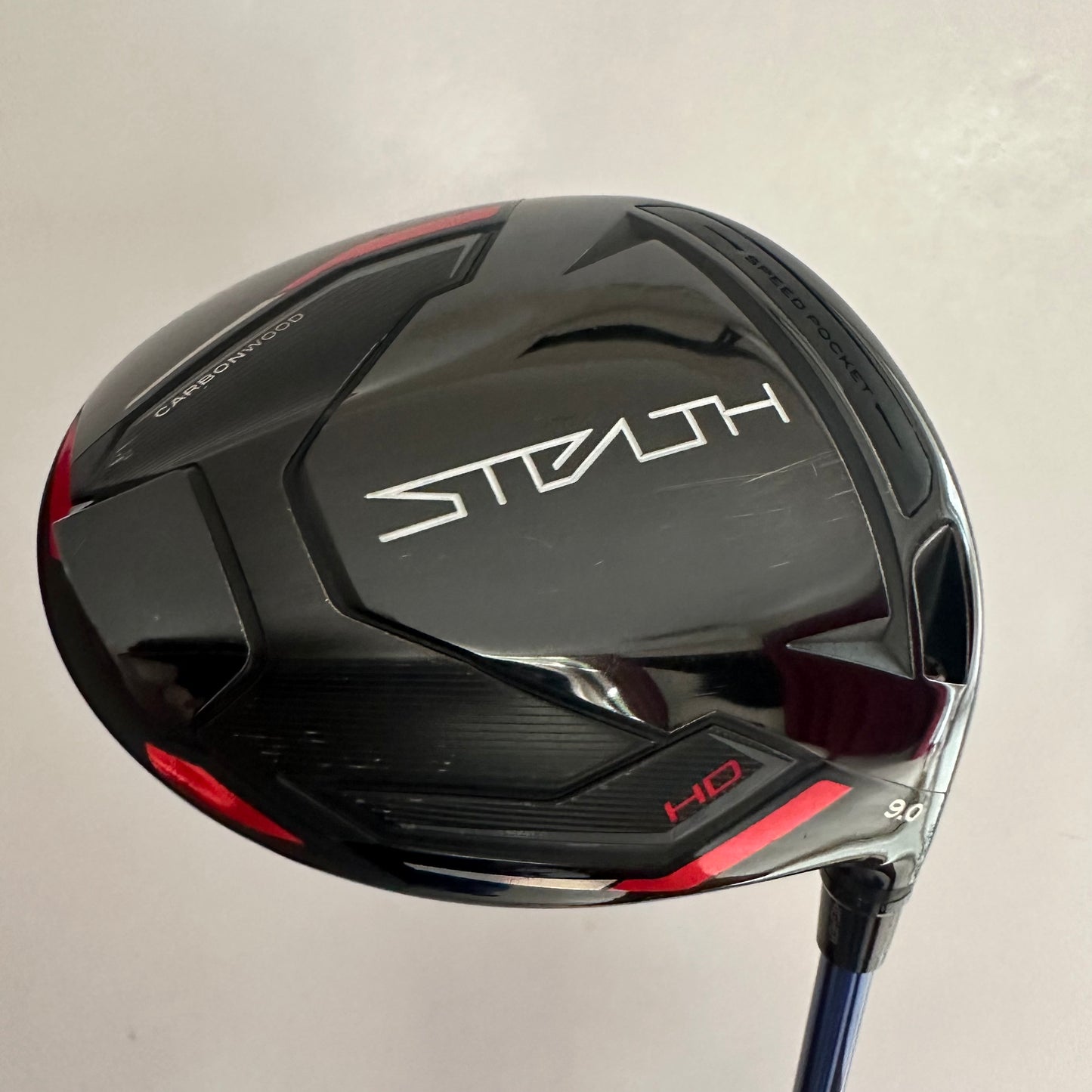 TaylorMade Stealth HD 9.0* Driver Stiff Flex Headcover Included