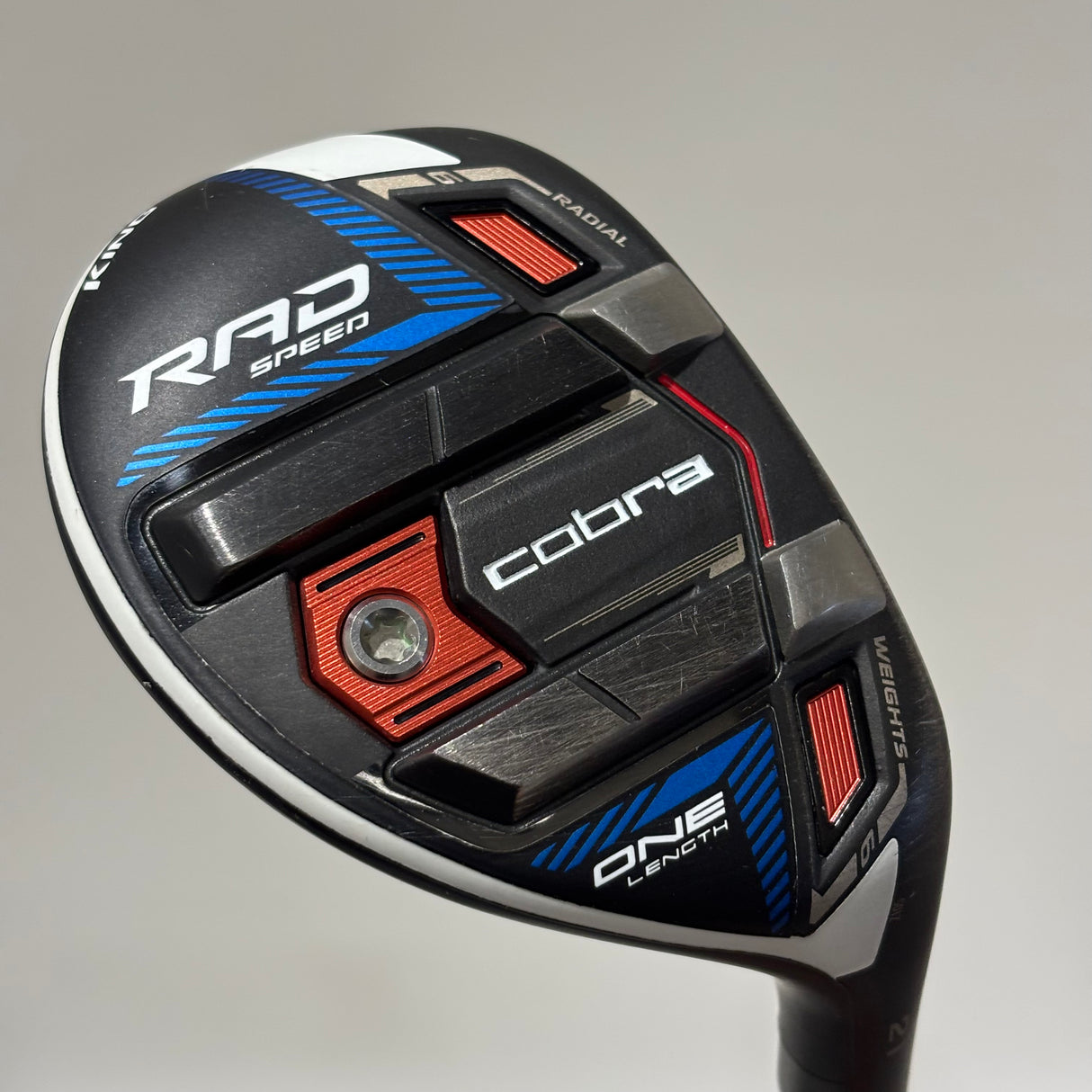 Cobra Rad Speed One Length 4 Hybrid Regular Flex Headcover Included