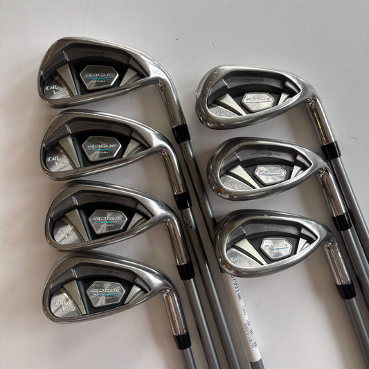 Callaway Rogue Star CF18 Iron Set 6-P+A+G Regular Flex