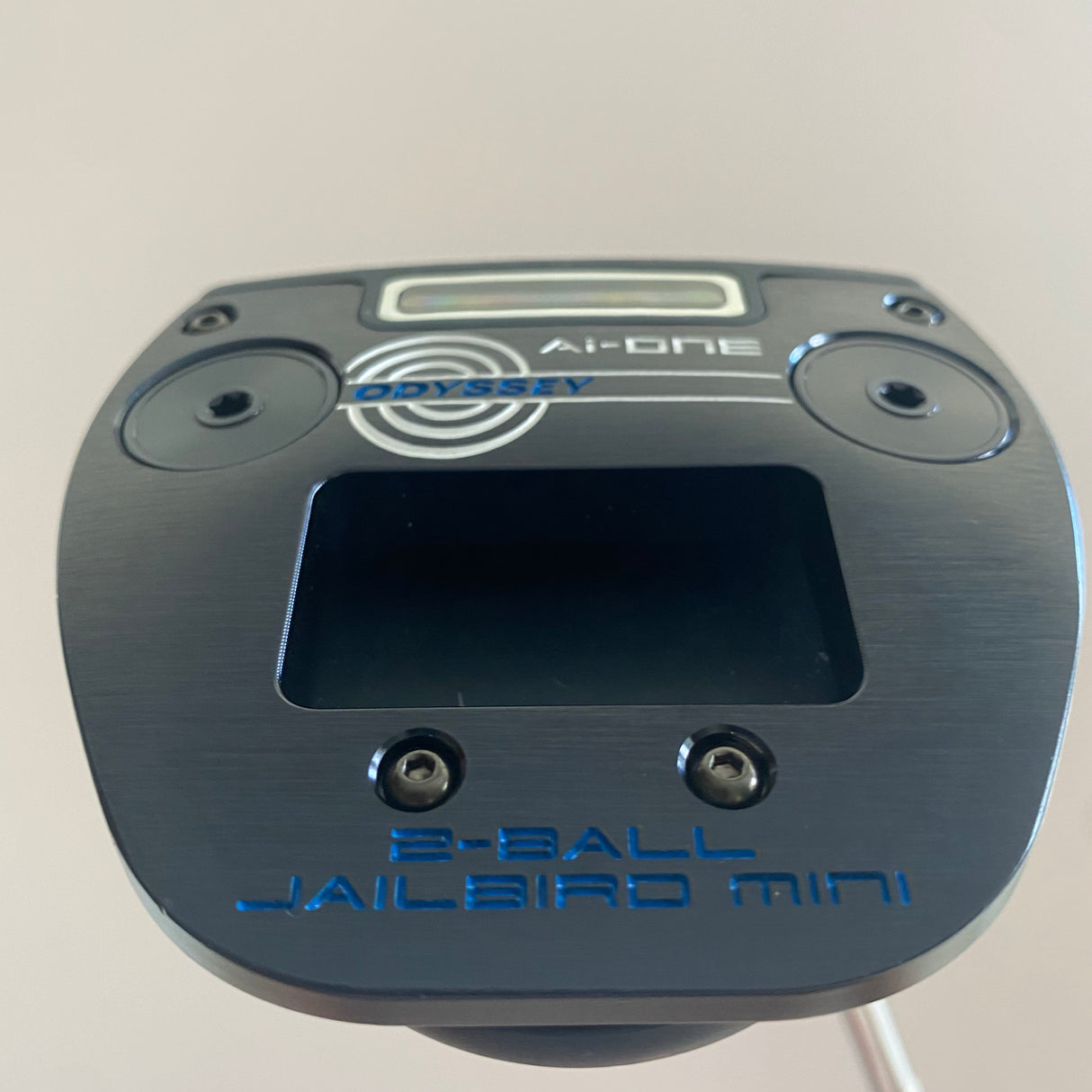 Odyssey Ai-One 2-Ball Jailbird Mini DB 33 Inch Putter Headcover Included