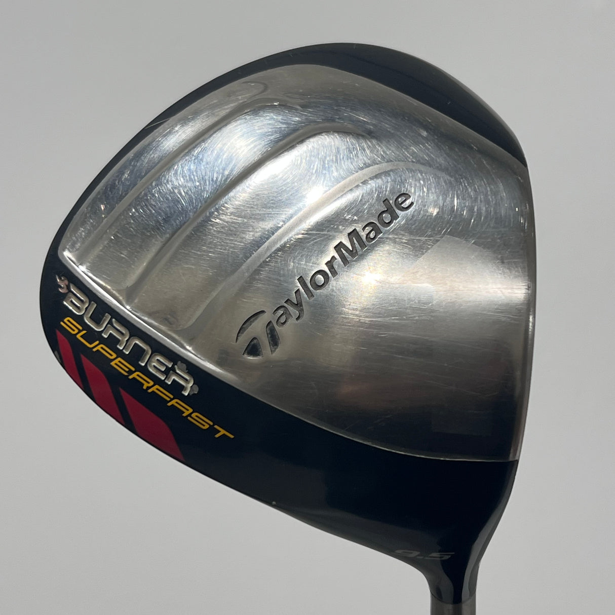 TaylorMade Burner Superfast 9.5* Driver Stiff Flex Headcover Included