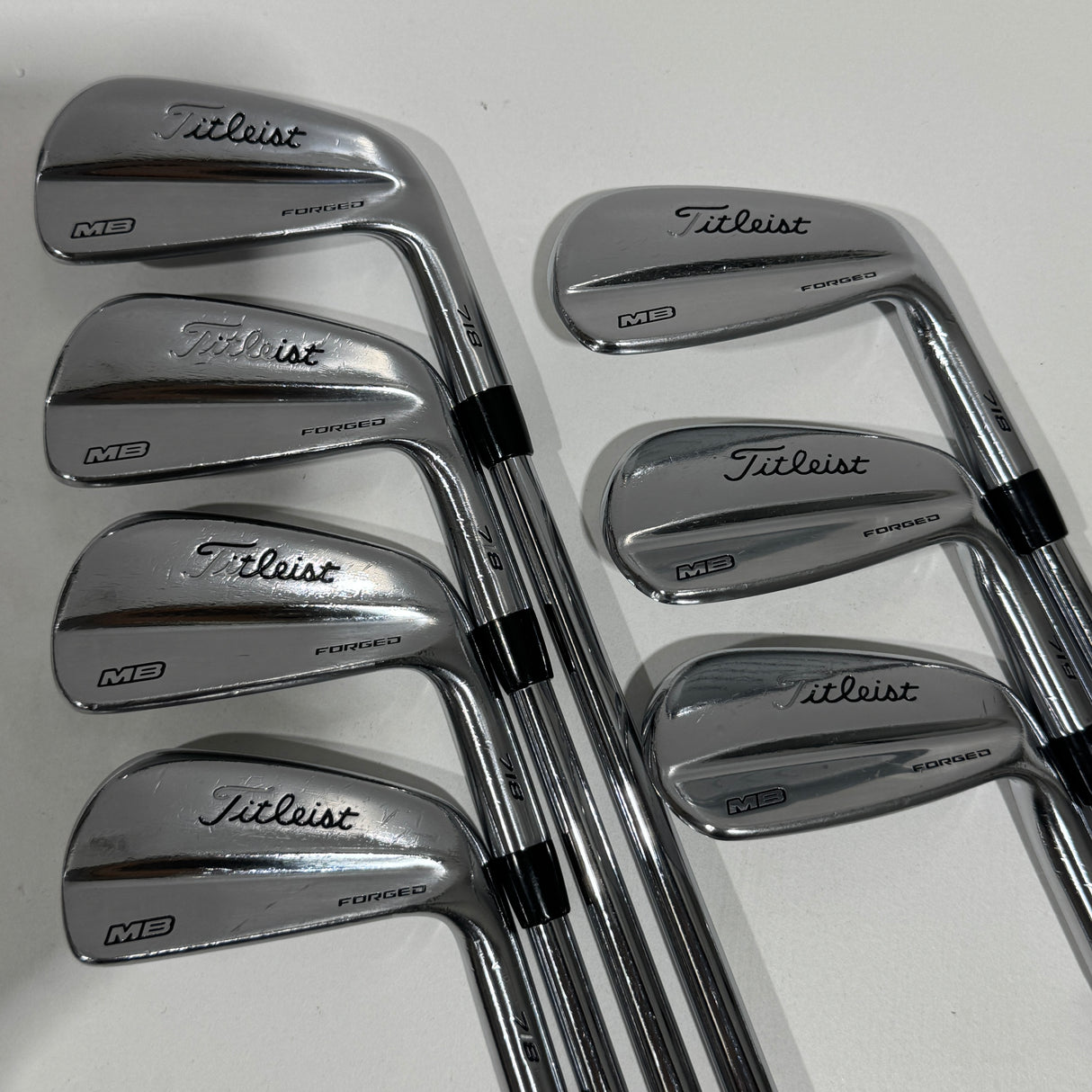 Titleist MB 718 Iron Set 4-P Stiff Flex