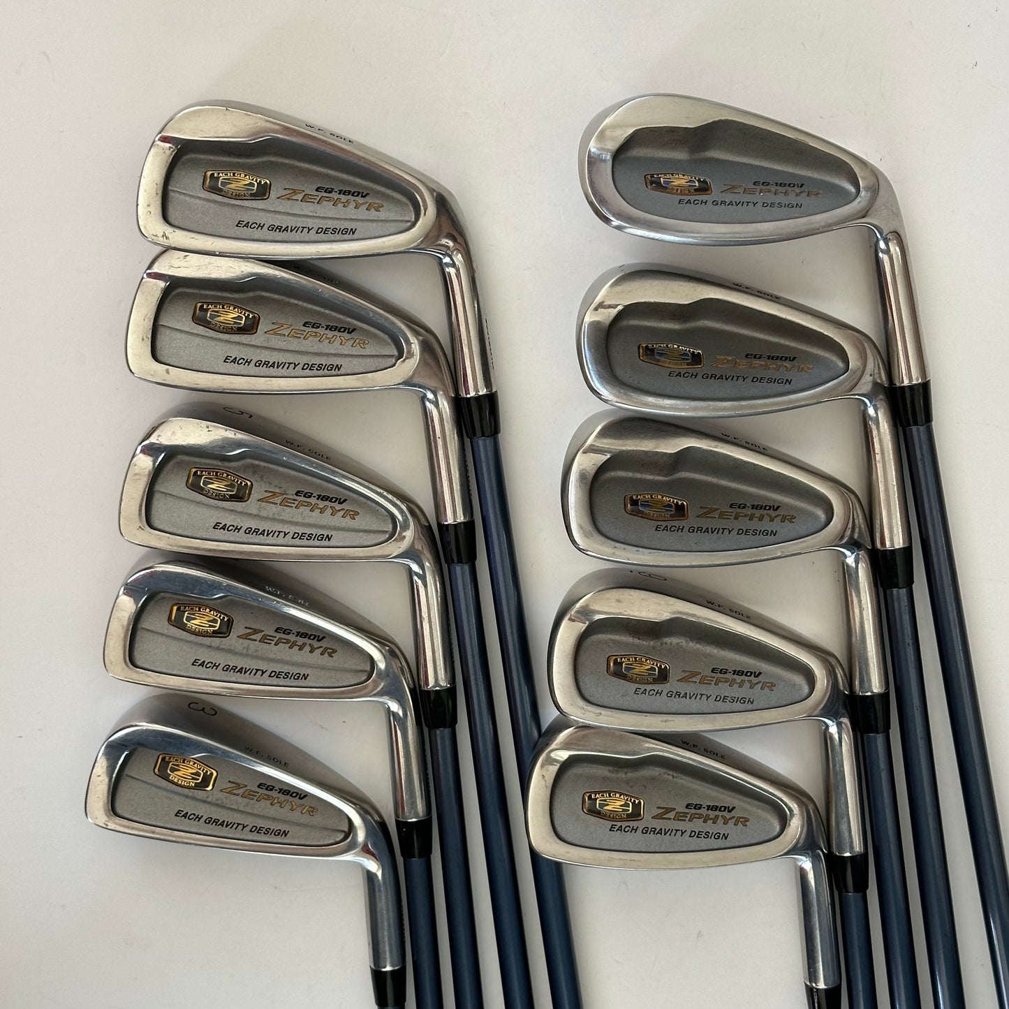 Mizuno Zephyr EG180-V Iron Set 3-P+G+S