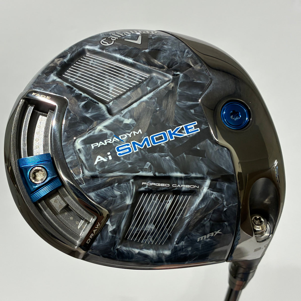 Callaway Paradym Ai Smoke Max 9.0* Driver Stiff Flex Headcover Included