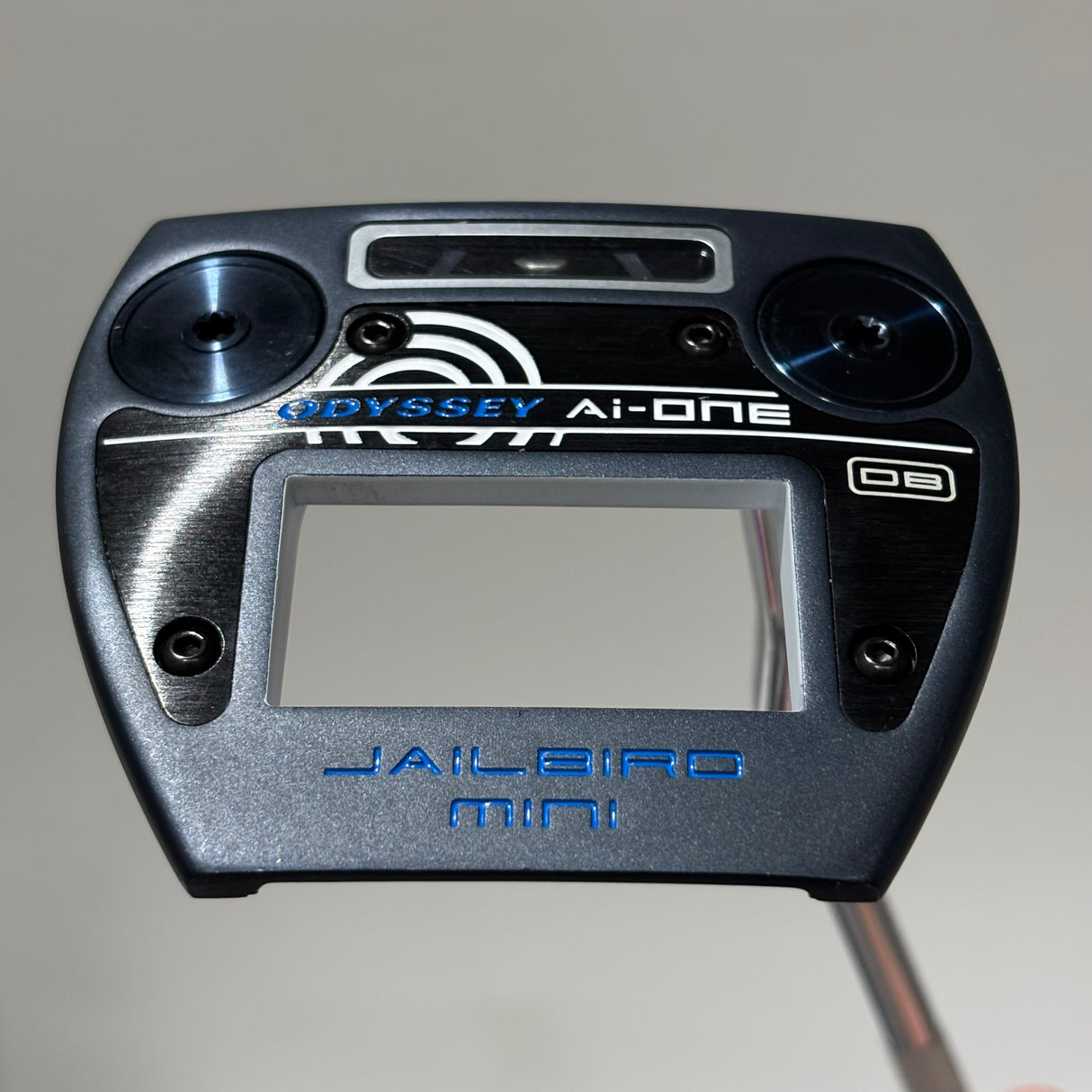 Odyssey Ai-One Jailbird Mini Versa 90 DB 33 Inch Putter Headcover Included