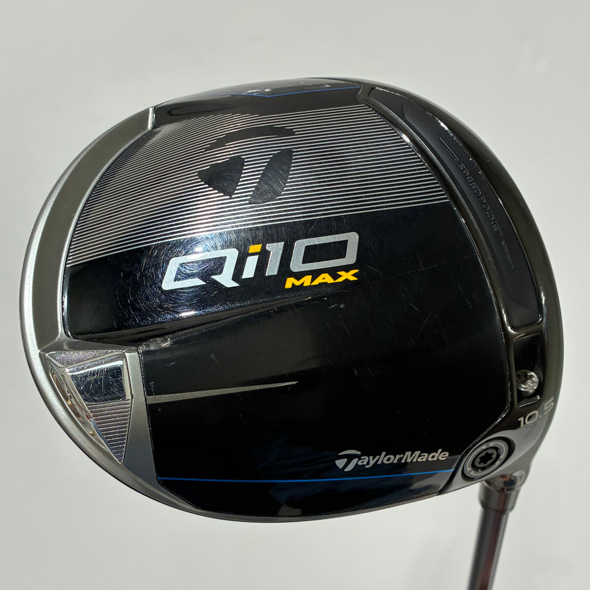 TaylorMade Qi10 Max 10.5* Driver Stiff Flex Headcover Included