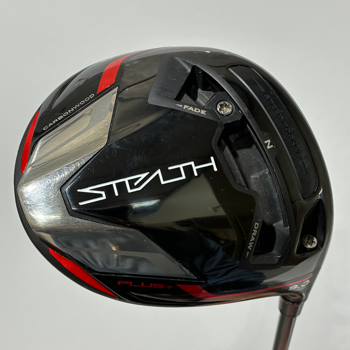 TaylorMade Stealth Plus+ 9.0* Driver Stiff Flex Headcover Included