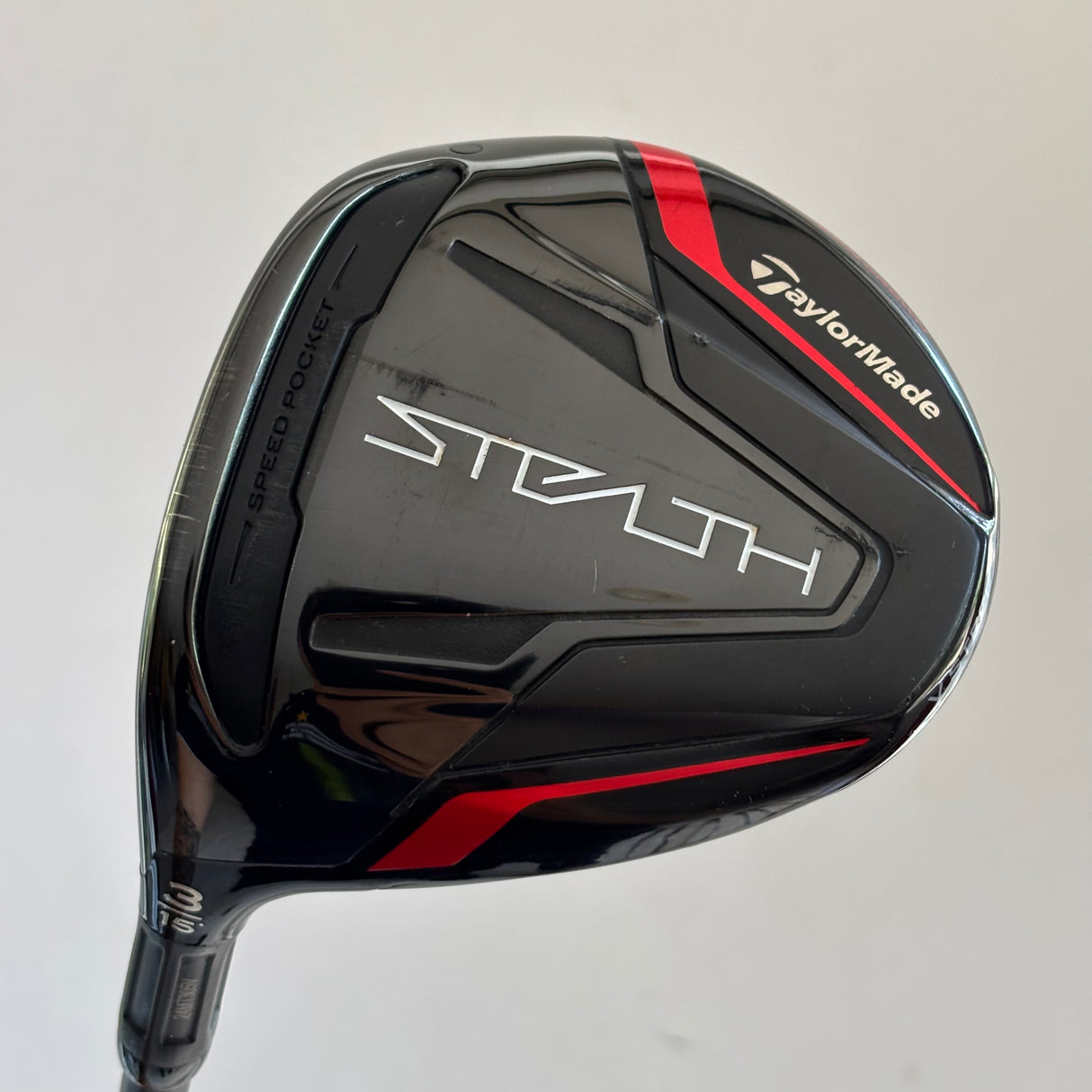 Left Hand Stealth 3 Wood Regular Flex Headcover Included