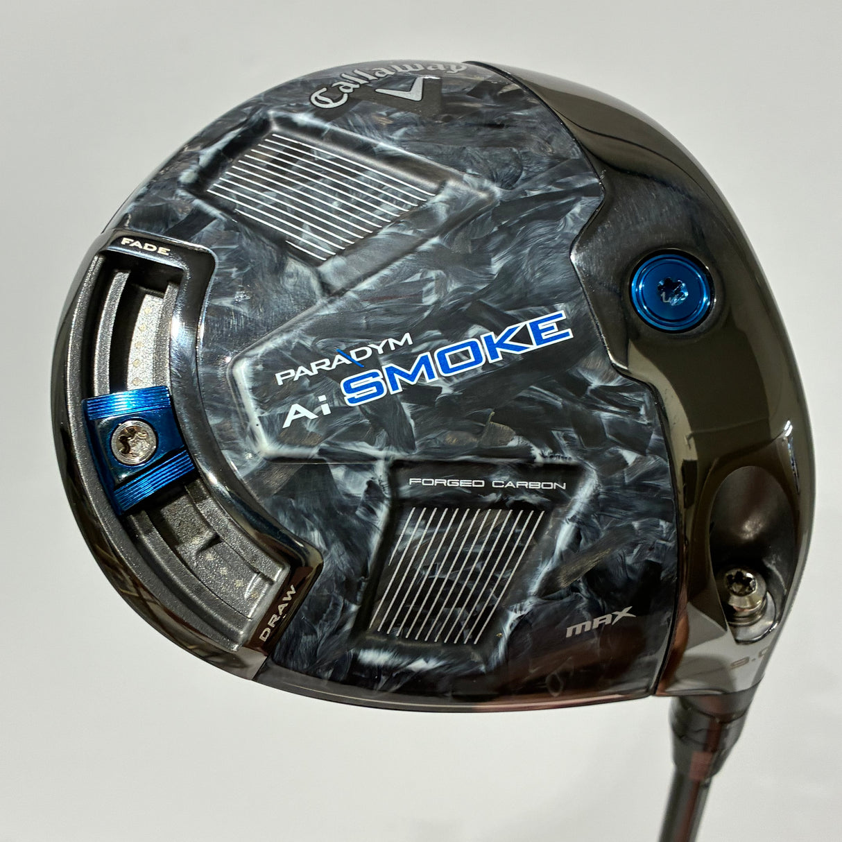 Callaway Paradym Ai Smoke Max 9.0* Driver Stiff Flex Headcover Included