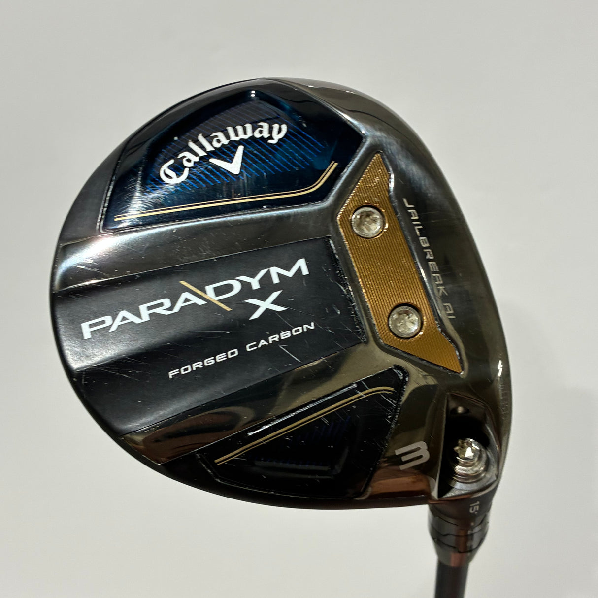 Callaway Paradym X 3 Wood Stiff Flex Headcover Included