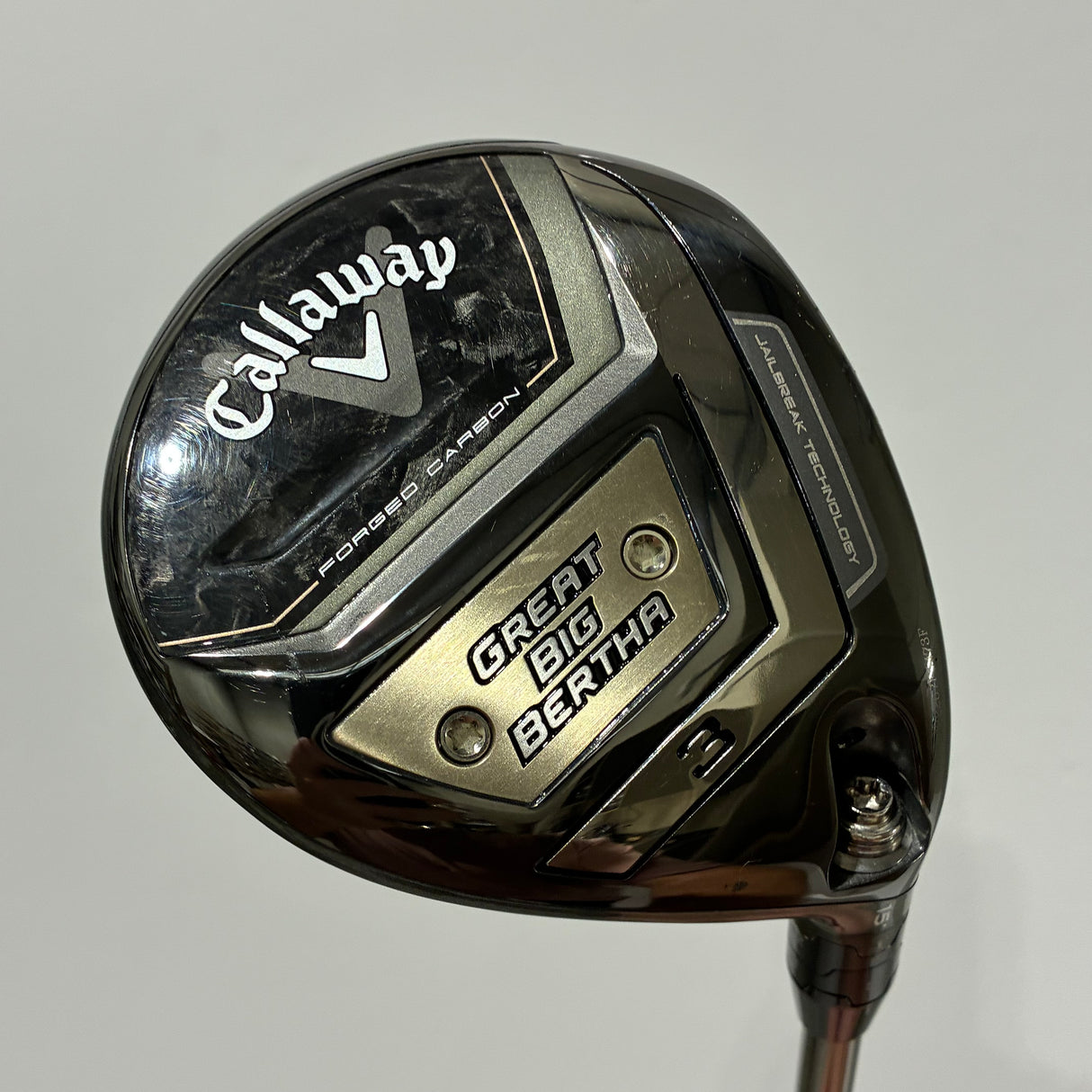 Callaway Great Big Bertha 3 Wood Regular Flex Headcover Included