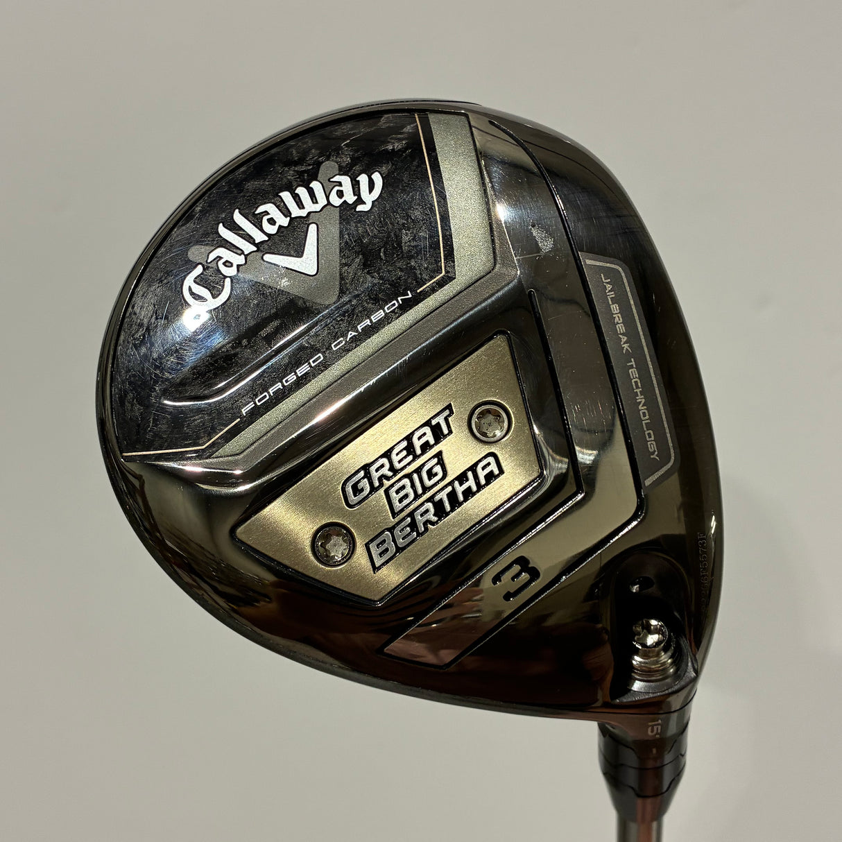 Callaway Great Big Bertha 3 Wood Regular Flex Headcover Included