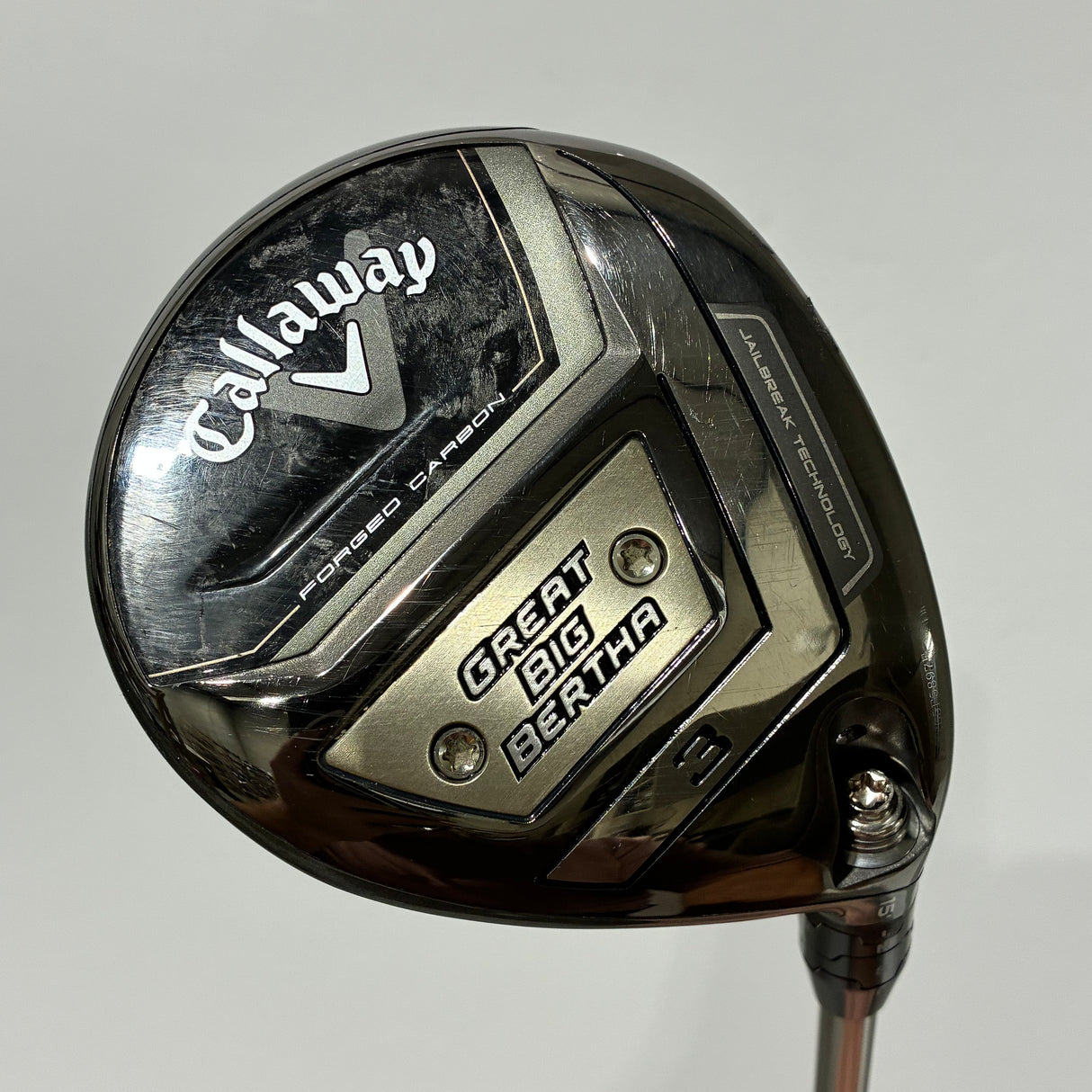 Callaway Great Big Bertha (2023) 3 Wood Stiff Flex Headcover Included