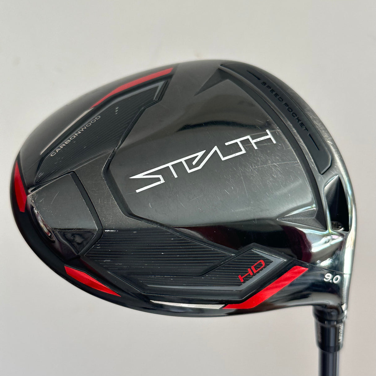 TaylorMade Stealth HD 9.0* Driver Stiff Flex Headcover Included