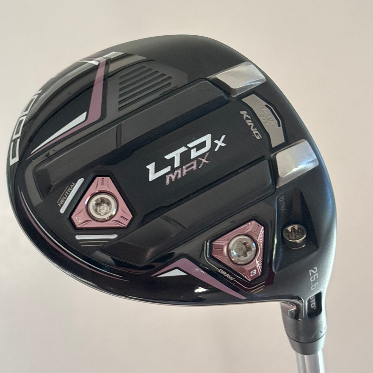 Ladies Cobra King LTDx Max 7 Wood Ladies Flex Headcover Included