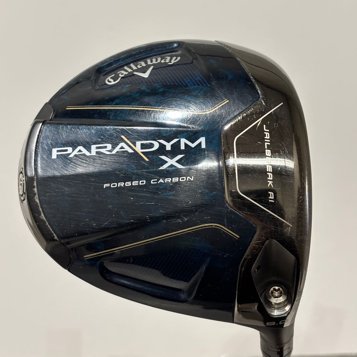 Callaway Paradym X 9.0* Driver Stiff Flex Headcover Included