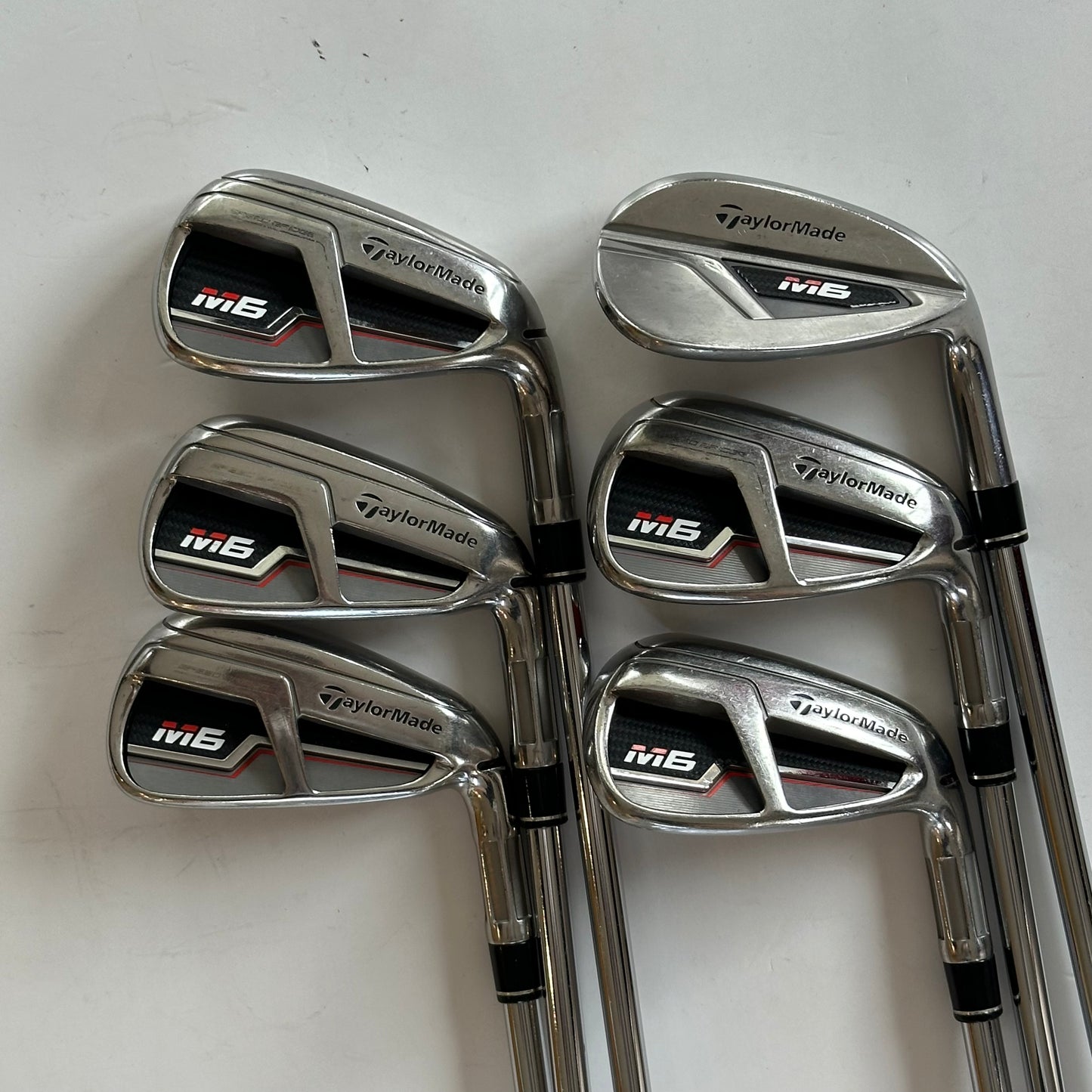 TaylorMade M6 Iron Set 6-P+S Stiff Flex
