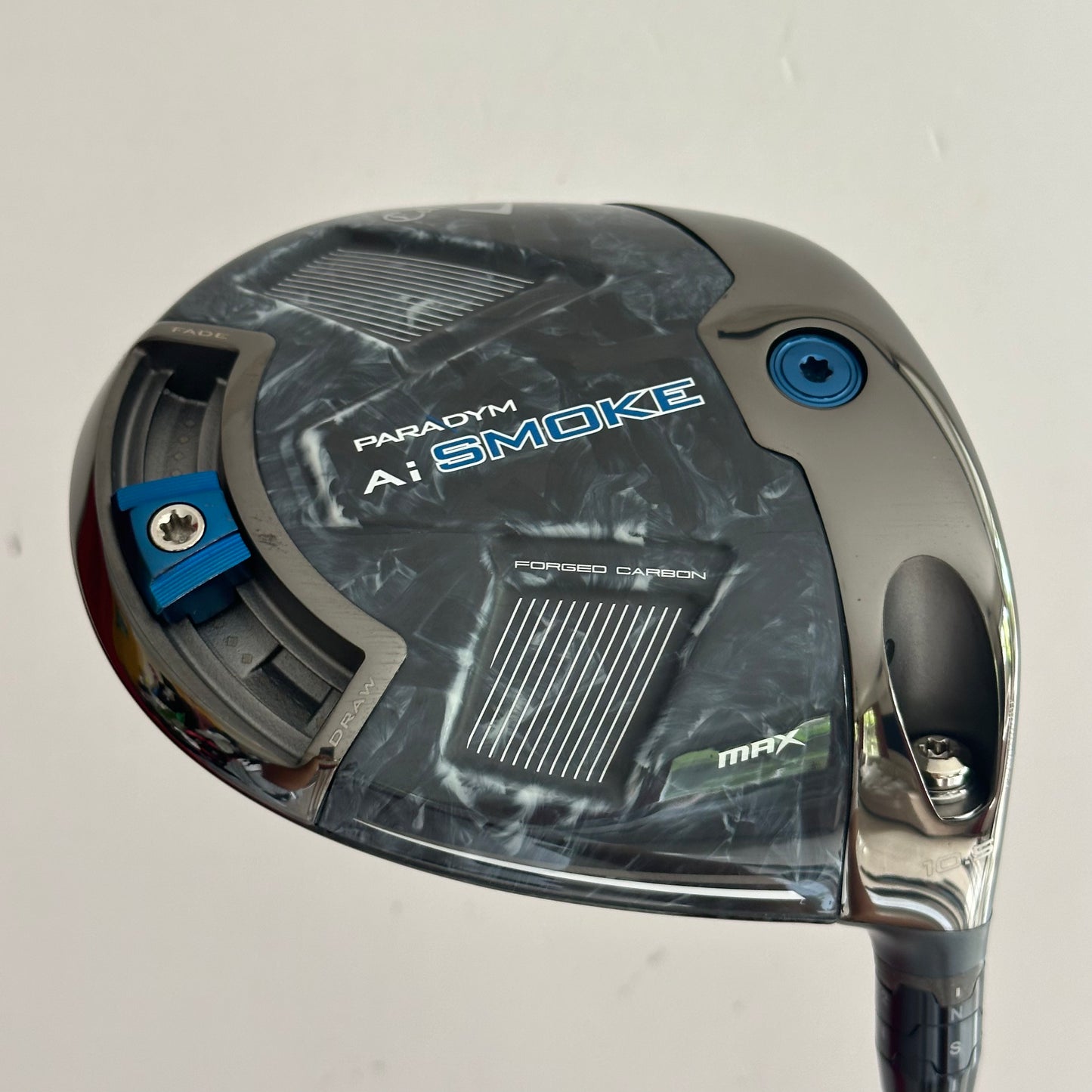 Callaway Paradym Ai Smoke Max 10.5* Driver Stiff Flex Headcover Included