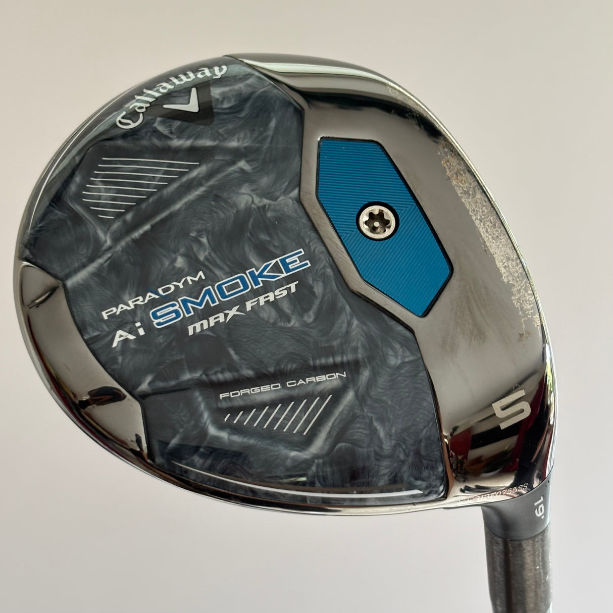 Callaway Paradym Ai Smoke Max Fast 5 Wood Regular Flex Headcover Included