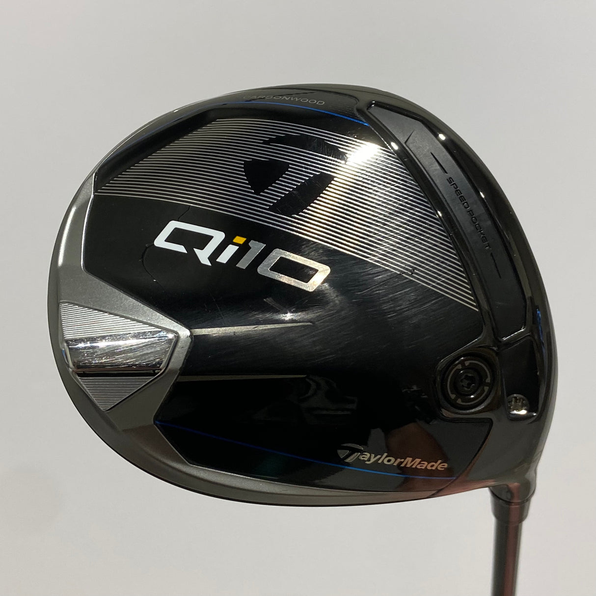 TaylorMade Qi10 9.0* Driver Stiff Flex Headcover Included