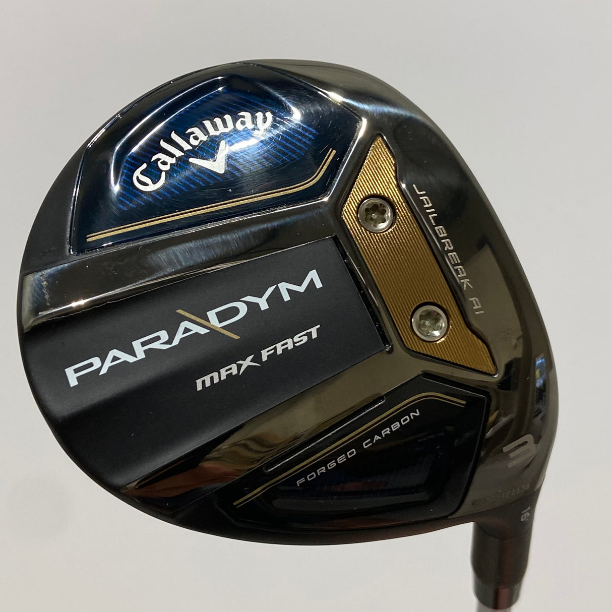 Ladies Callaway Paradym Max Fast 3 Wood Amateur Flex Headcover Included