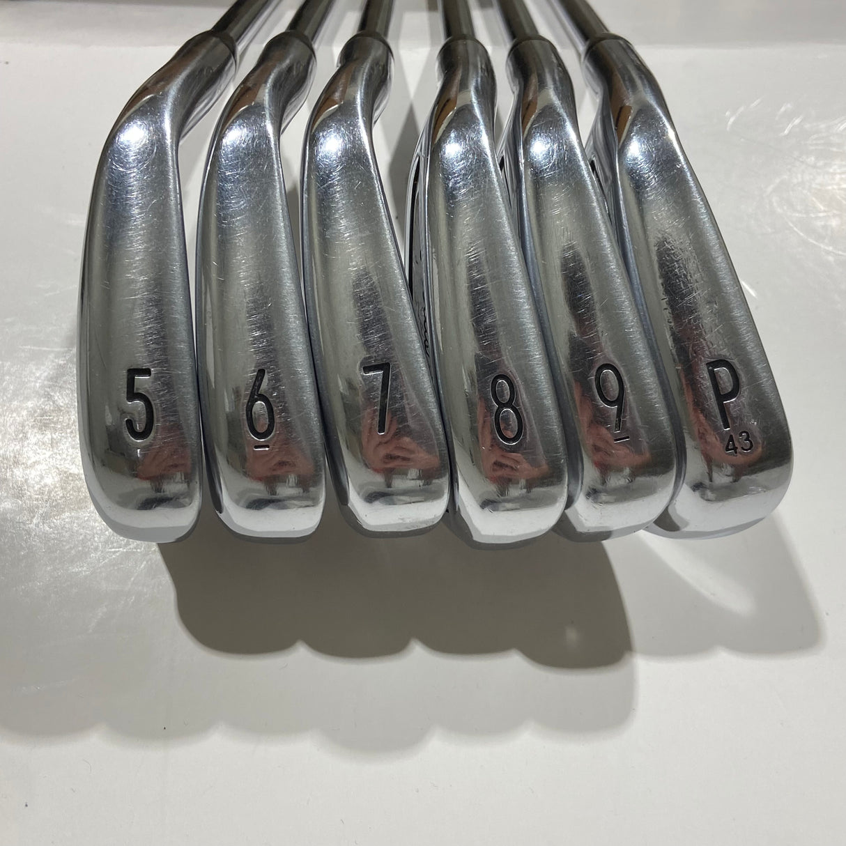 Left Hand Titleist T200 Iron Set 5-P Stiff Flex
