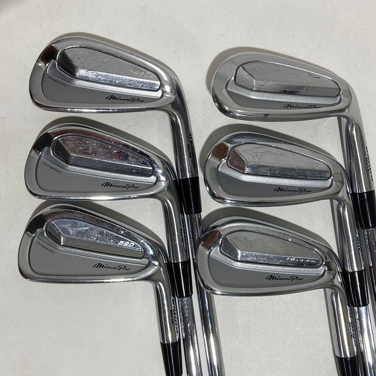 Used Mizuno Pro 520 iron set
