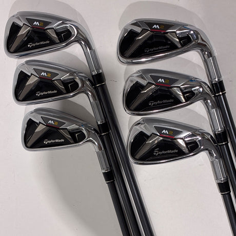 TaylorMade M2 Iron Set 5-P Stiff Flex – Back (full set)