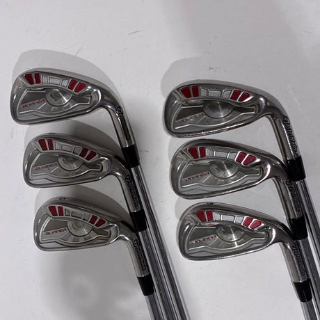 TaylorMade Burner Iron Set 5-P Stiff Flex – Back (full set)