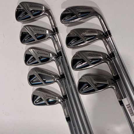 TaylorMade SIM Max Iron Set 4-P+A+S Stiff Flex – Back (full set)