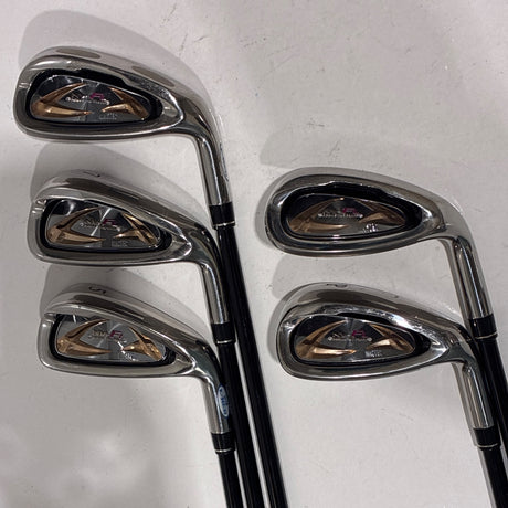 Ladies Macgregor MACTEC NV-FL Iron Set 5,7,9,P,S Amateur Flex – Back (full set)