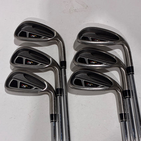 TaylorMade r5 XL Plus Iron Set 5-P Stiff Flex – Back (full set)