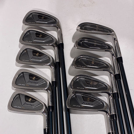 Mizuno Zephyr EG-205 RV Iron Set 3-P+F+S Regular Flex – Back (full set)