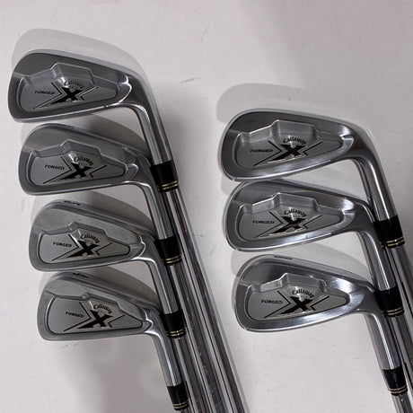 Callaway X FORGED Iron Set 4-P Stiff – Back (full set)
