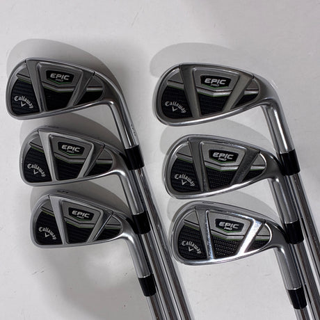Callaway Epic Pro Iron Set 5-P Stiff Flex – Back (full set)