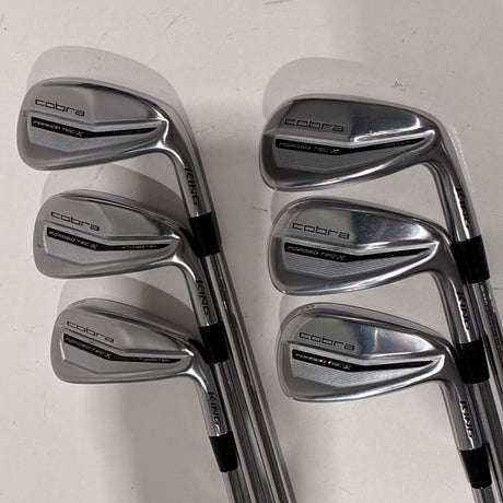 Cobra King KingForged Tec X (2022) Iron Set 5-P Stiff Flex – Back (full set)